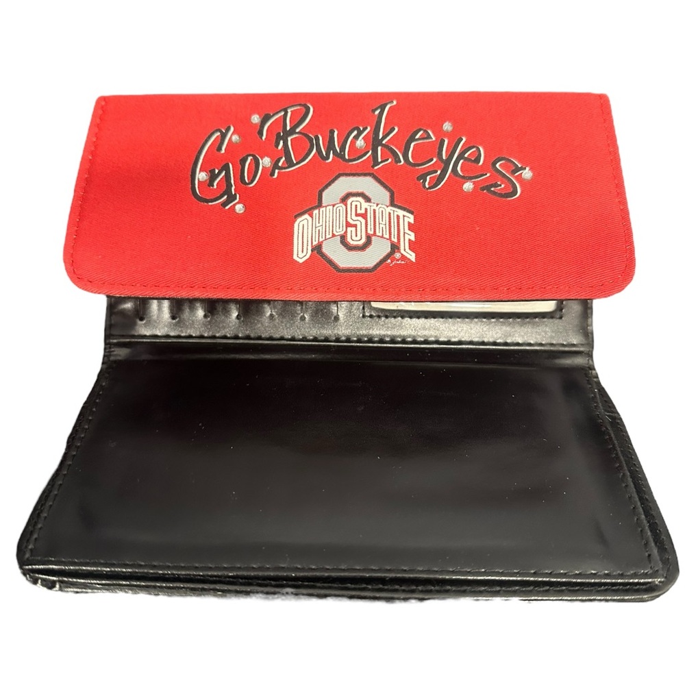 COLLEGIATE Go buckeyes wallet with studs size NWT